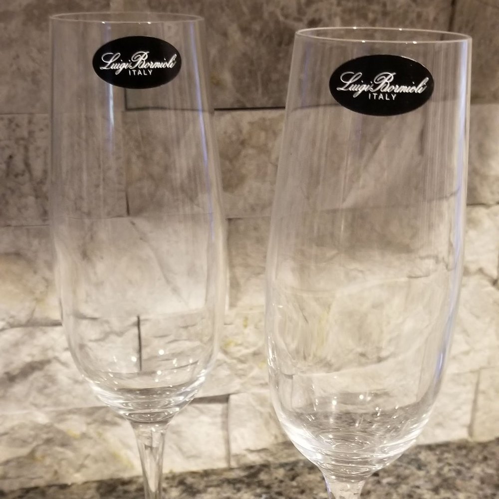 Luigi Bormioli Champagne Glasses (2)
